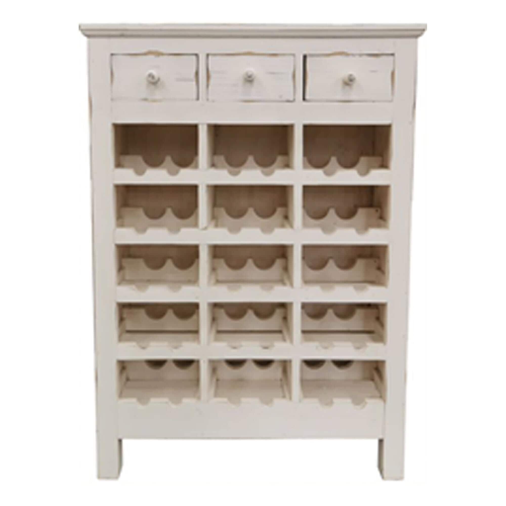 Rustic on sale wine cabinet