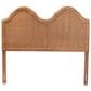 Baxton Studio Tobin King Arched Headboard in Ash Walnut, , large