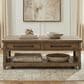 Belle Furnishings Artisan Home Rectangular Cocktail Table in Sienna Stone, , large