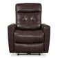 Ashley Pisgham Power Recliner with Adjustable Headrest in Chocolate, , large