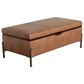 Interlochen Storage Ottoman in Copley Brown, , large