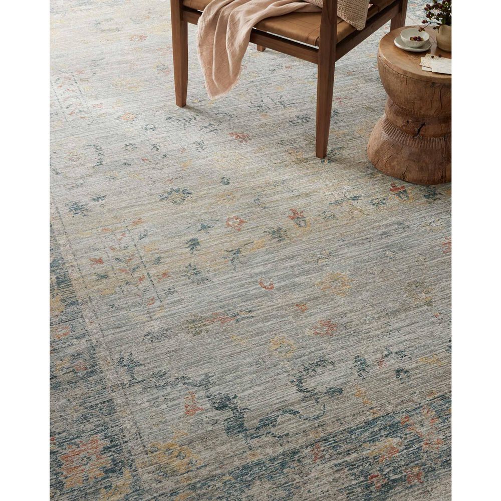 Magnolia Home Millie 9&#39;6&quot; x 13&#39;1&quot; Slate and Multicolor Area Rug, , large