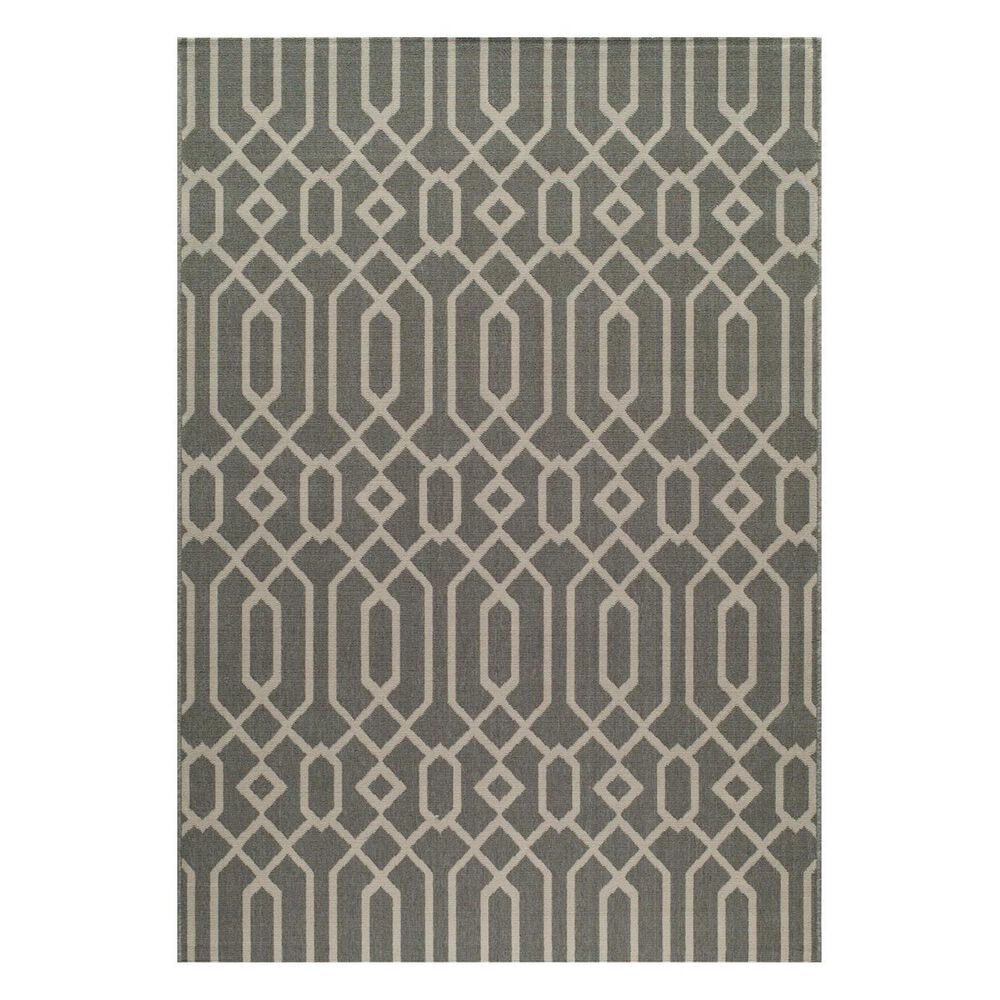 Momeni Baja BAJ-3 7'10" x 10'10" Grey Area Rug, , large