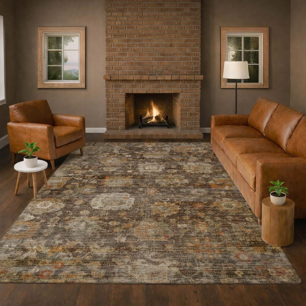 Dalyn Rug Company Aristo AR7 Chocolate 10' x 14' Area Rug, , large