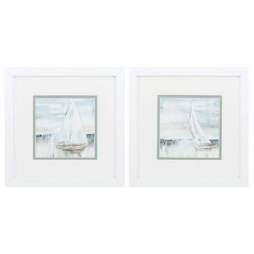 Propac "Soft Sail" Wall Art in Neutral (Set of 2), , large