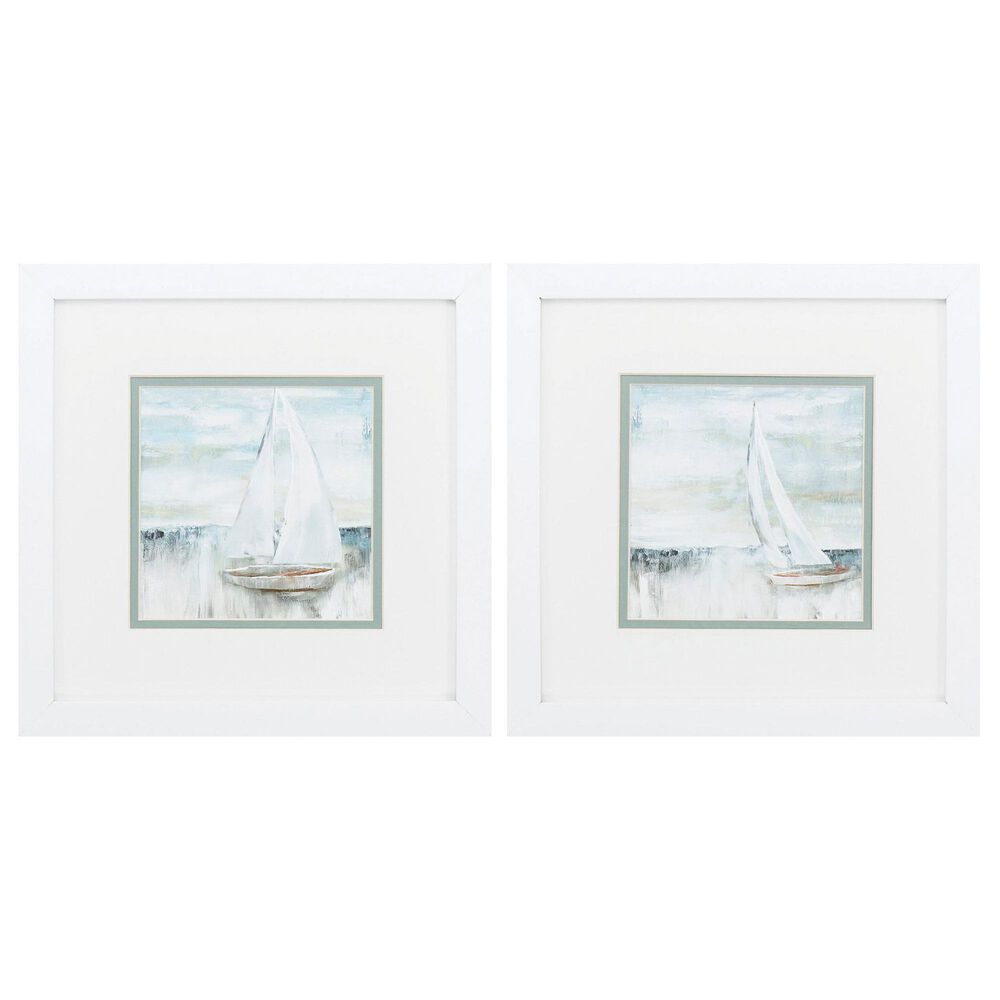 Propac "Soft Sail" Wall Art in Neutral (Set of 2), , large
