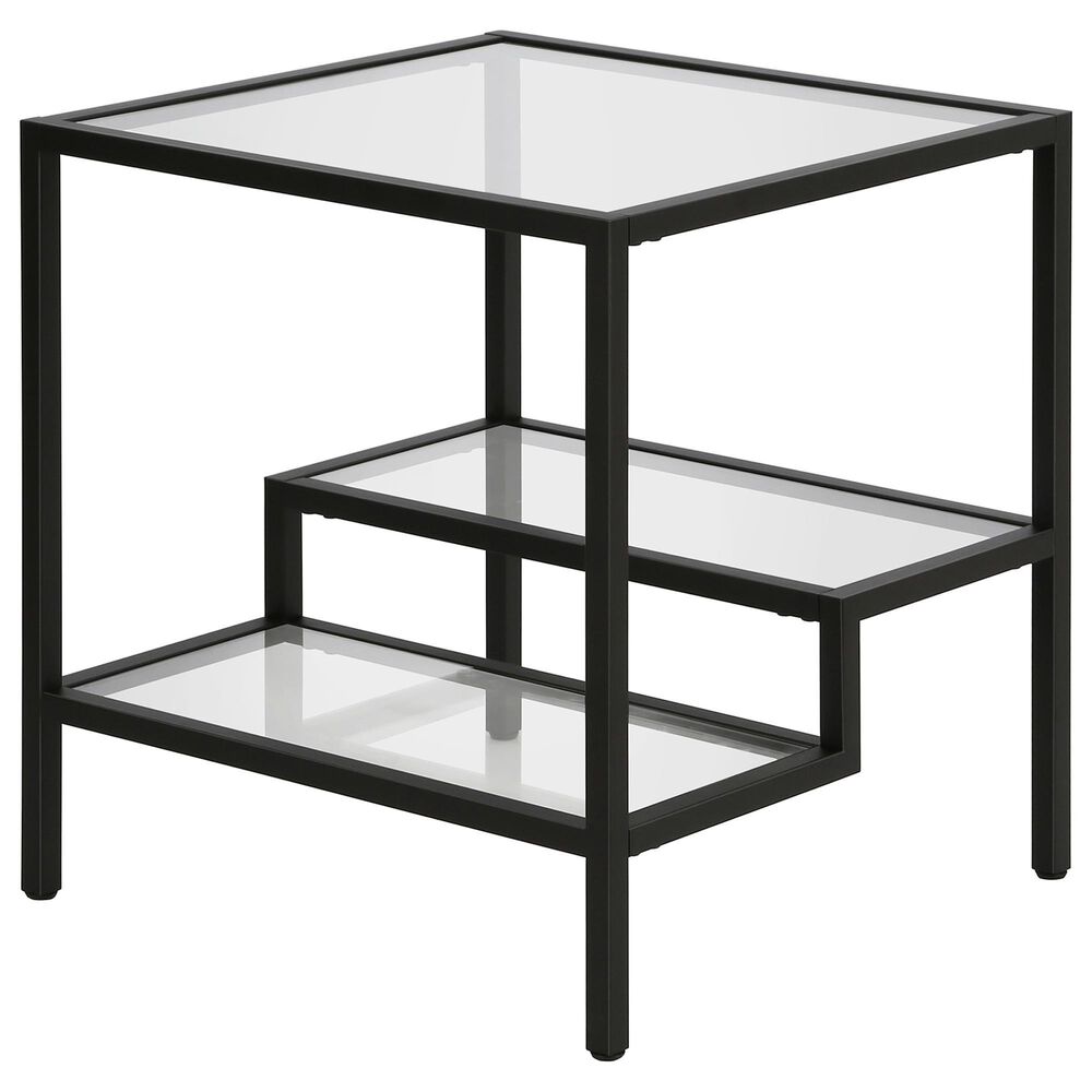Hudson and Canal Lovett Side Table in Black, , large