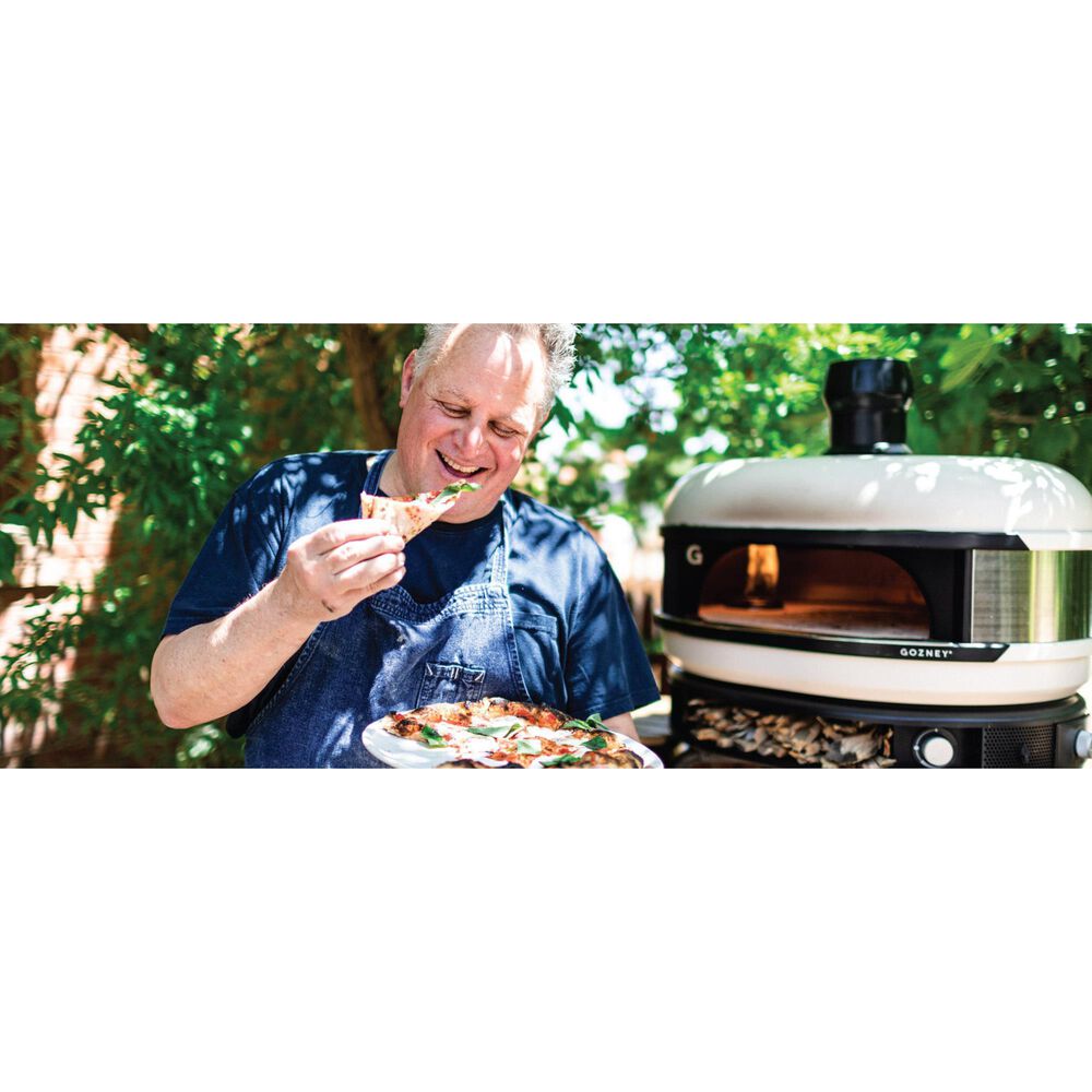 Gozney Dome Dual Fuel Outdoor Pizza Oven with Liquid Propane in Bone, , large