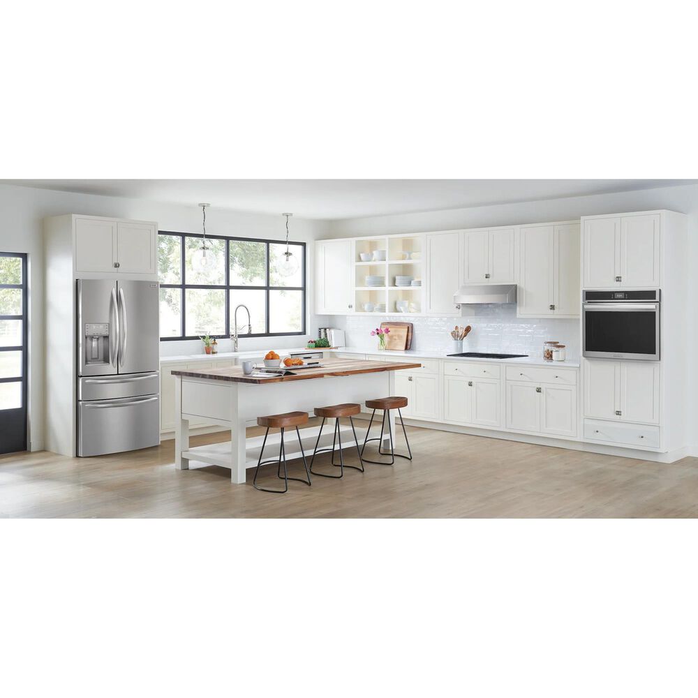 Frigidaire Gallery 2-Piece Kitchen Package with Induction Cooktop and Single Wall Oven in Black and Stainless Steel, , large