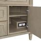 James Martin Vanities Lorelai 36" Single Vanity in Whitewashed Oak with 3 cm Parisien Bleu Quartz Top, , large