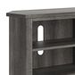 Ashley Arlenbry 58" Corner TV Stand in Gray and Weathered oak, , large