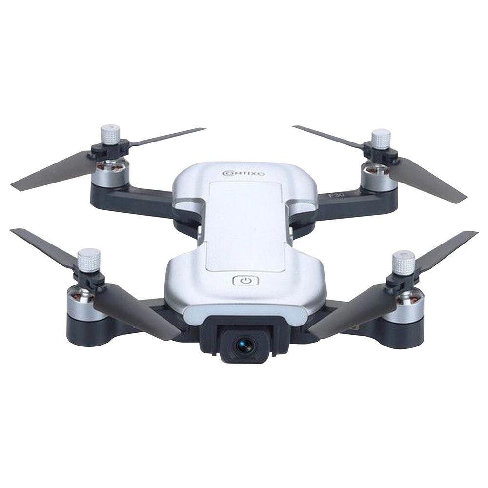 Contixo F30 Drone Quadcopter with Wi-Fi 4K UHD Camera and GPS Tracking in Gray, , large