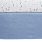 Oxford Baby Whale of a Time 3-Piece Baby Crib Nursery Bedding Set in White and Blue, , large