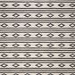 Safavieh Micro-Loop 2"3" x 7" Ivory and Charcoal Runner, , large