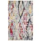 Safavieh Adirondack ADR209F 3" x 5" Light Grey and Red Area Rug, , large