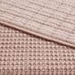 Levtex Mills Waffle 3-Piece King Quilt Set in Blush, , large