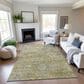 Dalyn Rug Company Silk Road Sage, Aloe, Fern, Copper and Ivory 3" x 5" Area Rug, , large