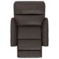 Catnapper Fredda Power Recliner with Power Headrest in Coffee, , large