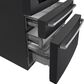 Cafe 22.3 Cu. Ft. 4-Door French Door Refrigerator in Matte Black, , large