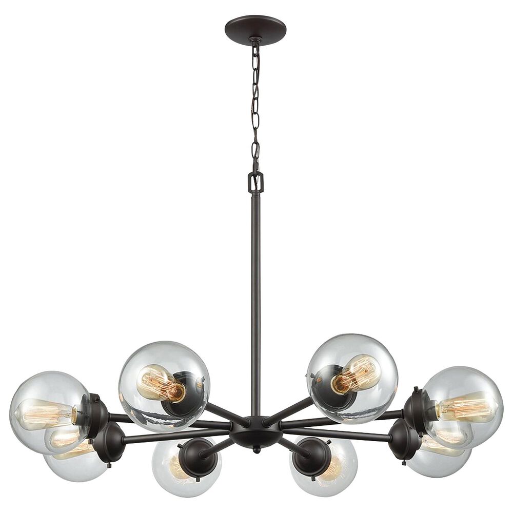 Stein World Beckett 8-Light Chandelier in Oil Rubbed Bronze, , large