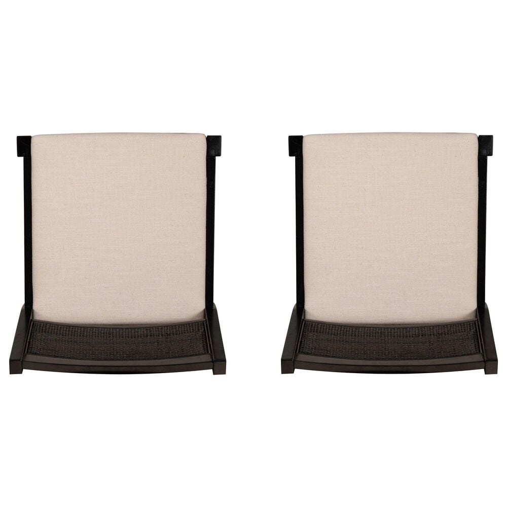 Linon Home Decor Bauer Counter Stool in Black (Set of 2), , large