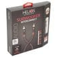 Helios 3-Piece 7 Outlet Surge Protector and 50" 14-Gauge Speaker Wire with Black Series 16" Subwoofer Cable in Black, , large