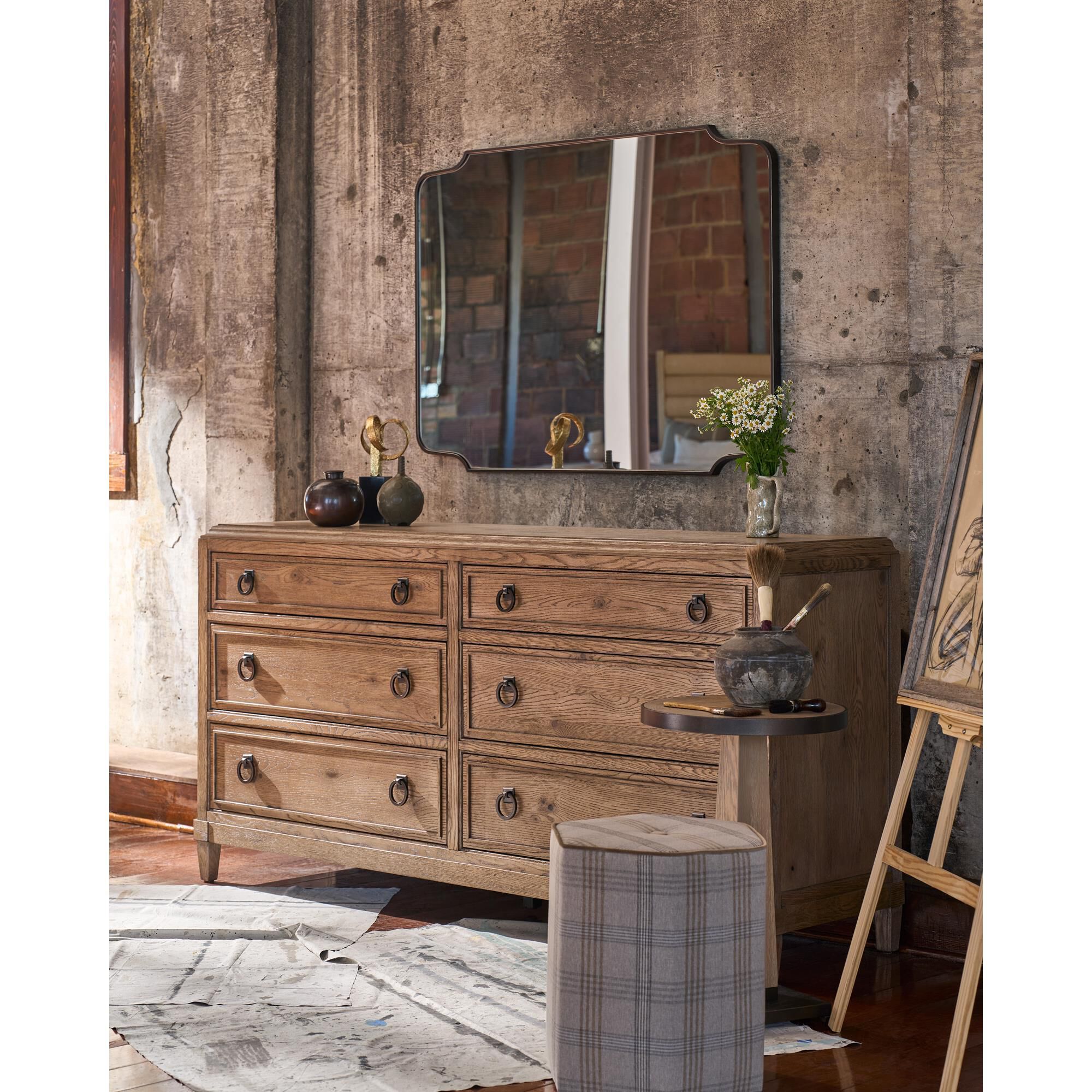 n*k様 希少　ミッドセンチュリー　Pacific furniture serv Universal Furniture Griffith Park 6-Drawer Dresser Only in Sienna