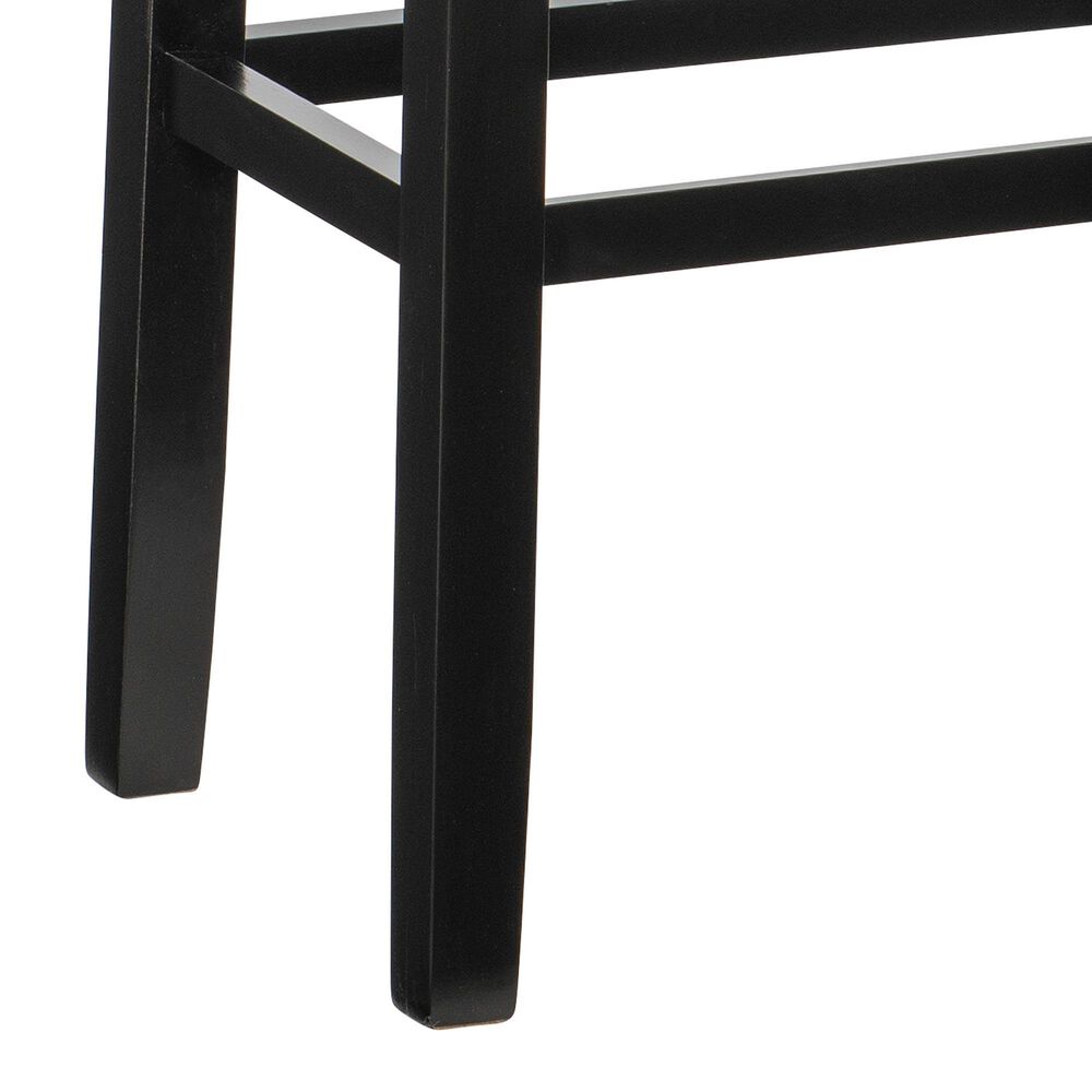 Linon Home Decor Claridge Bar Stool in Black, , large