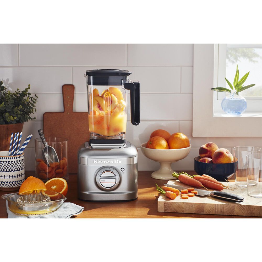 KitchenAid K400 Variable Speed Blender with Tamper in Contour Silver, , large