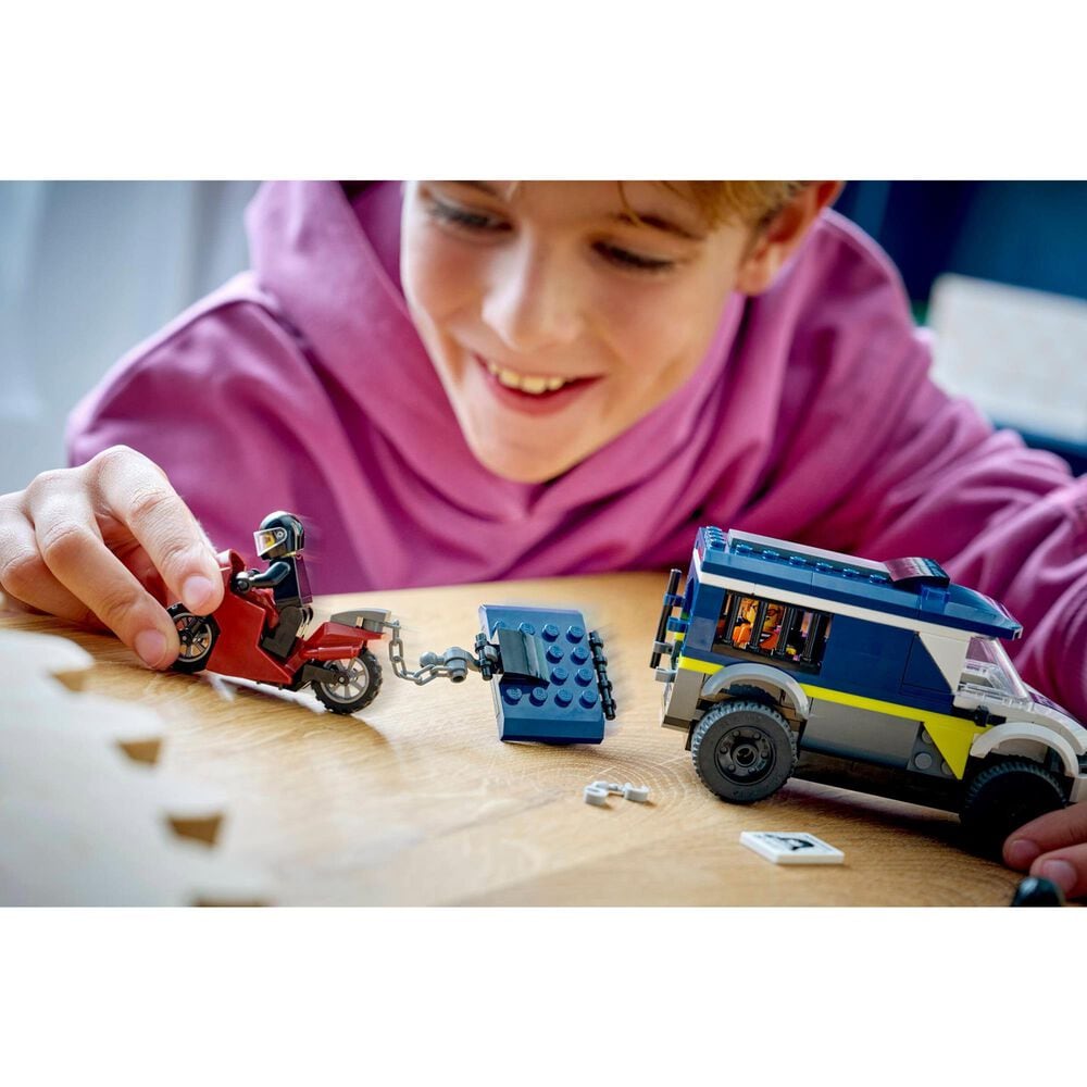 LEGO City Police Prisoner Transport Van Building Set, , large
