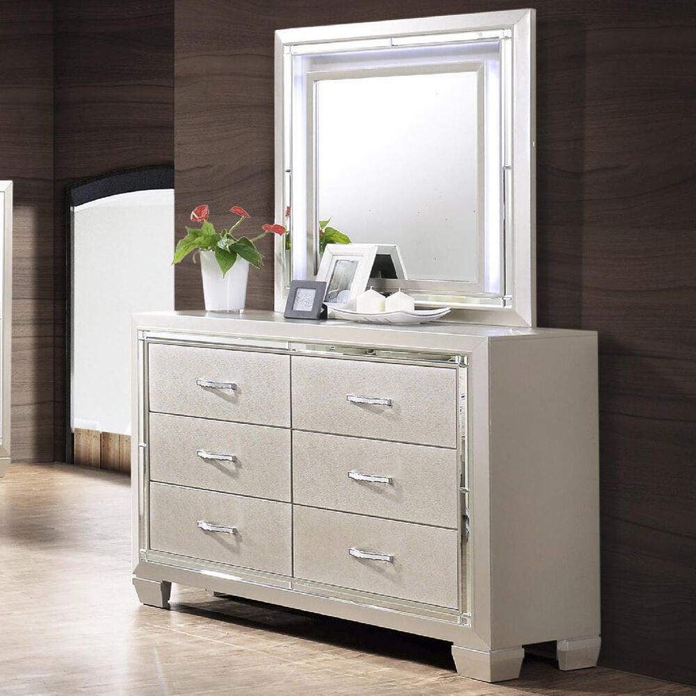 Mayberry Hill Platinum Youth 4 Twin Bedroom Set in Platinum, , large