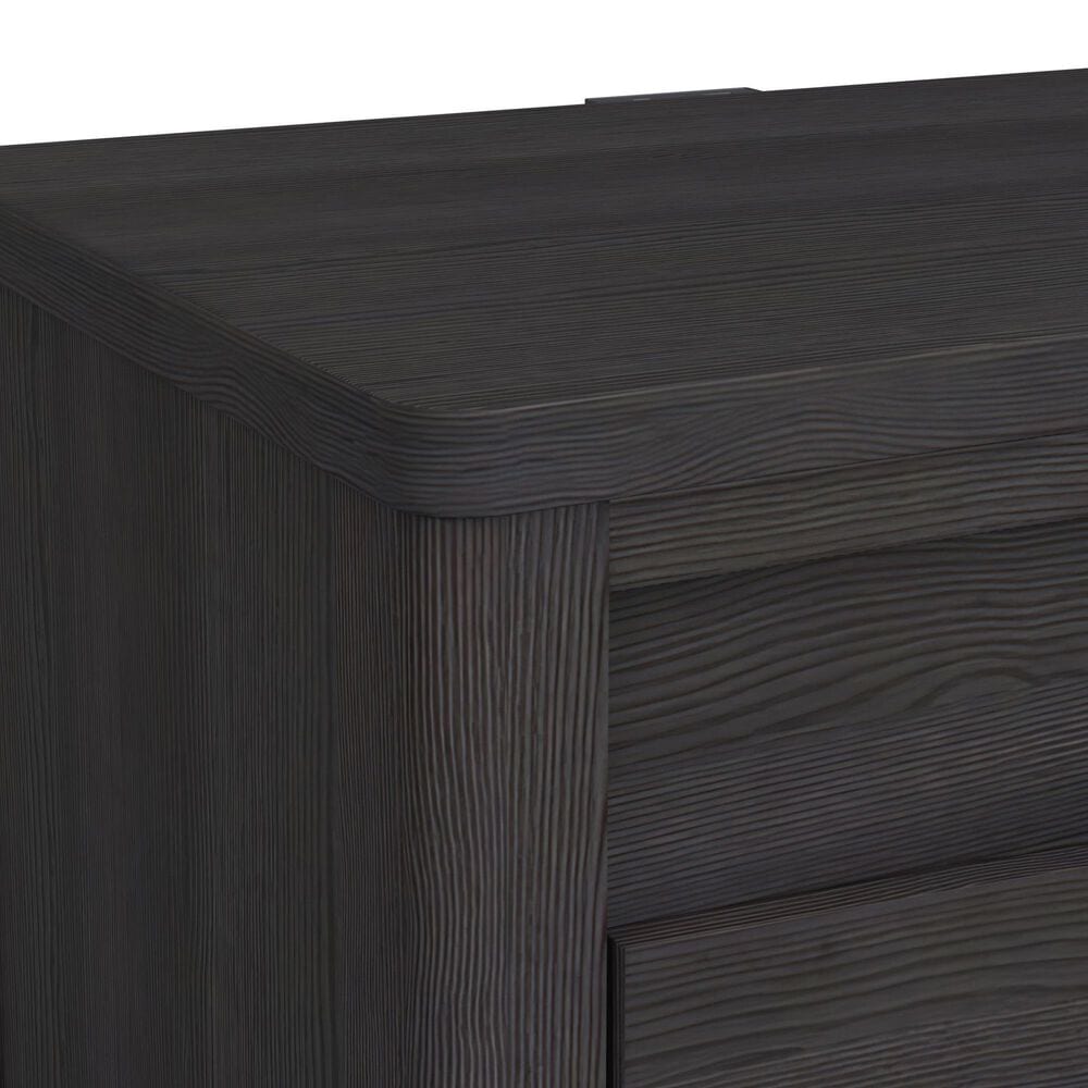 Mayberry Hill Tobias 2-Drawer Nightstand in Black, , large