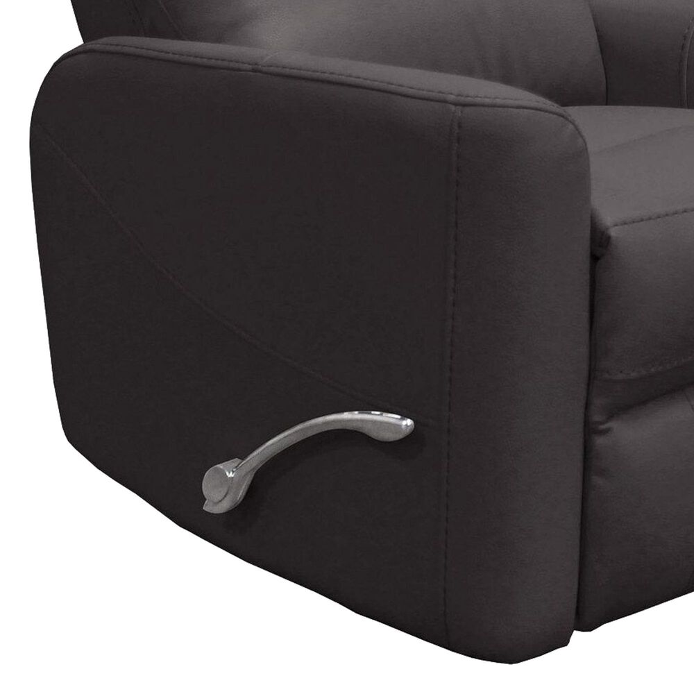 Simeon Collection Hercules Manual Swivel Glider Recliner in Chocolate, , large