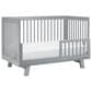 Babyletto Hudson 3-In-1 Convertible Crib and Toddler Conversion Kit in Grey, , large