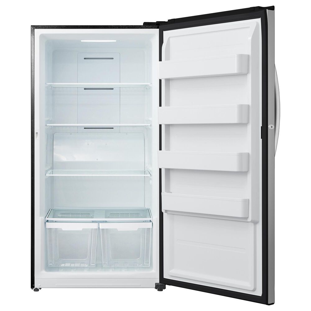Element 17 Cu. Ft. Upright Convertible Freezer in Stainless Steel, , large