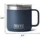 YETI Rambler 14 Oz CL Mug 2.0 with MagSlider Lid in Navy, , large