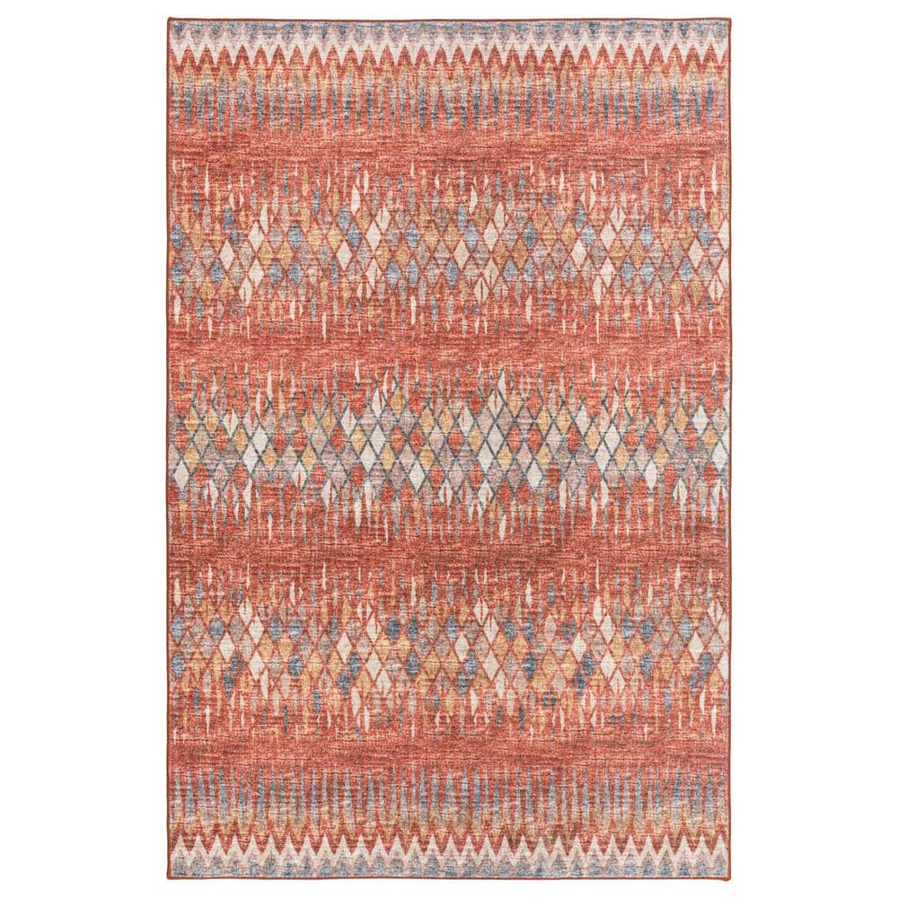 Dalyn Rug Company Winslow 10" Round Paprika Indoor/Outdoor Area Rug, , large
