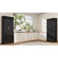 HOMLUX 78.2" Tall Farmhouse Kitchen Pantry Cabinet with 8 Door Shelves, Storage Cabinet with 3 Adjustable Shelves, 3 Large Drawers, Versatile Cupboard for Kitchen, Dining & Bathroom, Ash Black, , large