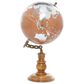 Maple and Jade 8" x 15" Globe in Silver, Copper and Natural Golden Brown, , large