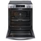 Frigidaire Gallery 3 Piece Kitchen Package with 27.8 Cu. Ft. French Door Refrigerator, 30" Front Control Electric Range with Total Convection, and Built-In Bar Handle Dishwasher with CleanBoost in Stainless Steel, , large