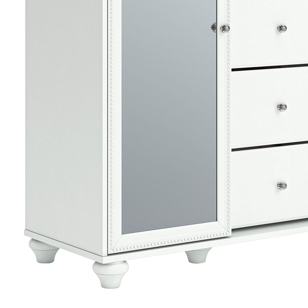 Ashley Kozlani 5-Drawer Dressing Chest in White, , large