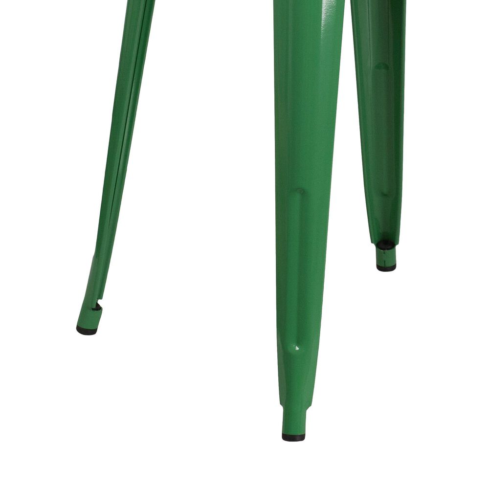 Flash Furniture 24&quot; Round Table in Green, , large