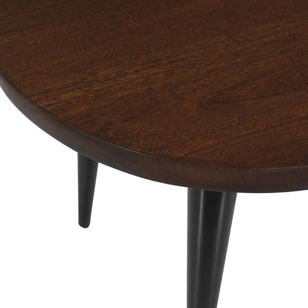 Waltham Prelude Round End Table in Walnut, , large