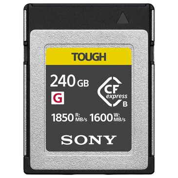 Sony 240GB CEB-G Series CFexpress Type B Memory Card in Black, , large