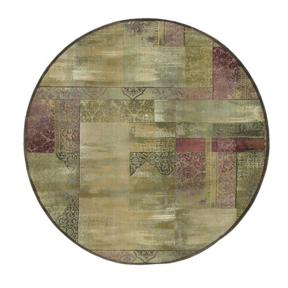 Oriental Weavers Generations 1527X 8' Round MultiColor Area Rug Nebraska Furniture Mart