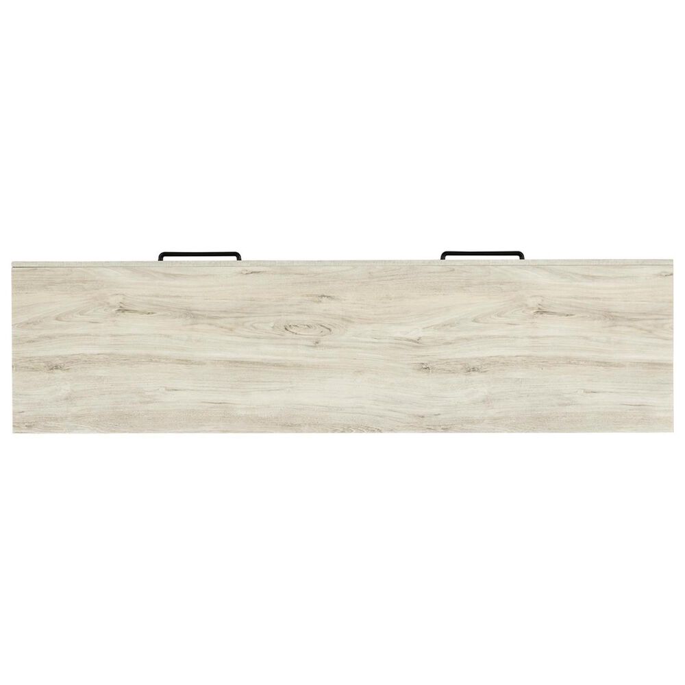 Ashley Cambeck 4 Piece Full Single Storage Bed Set in Whitewash, , large