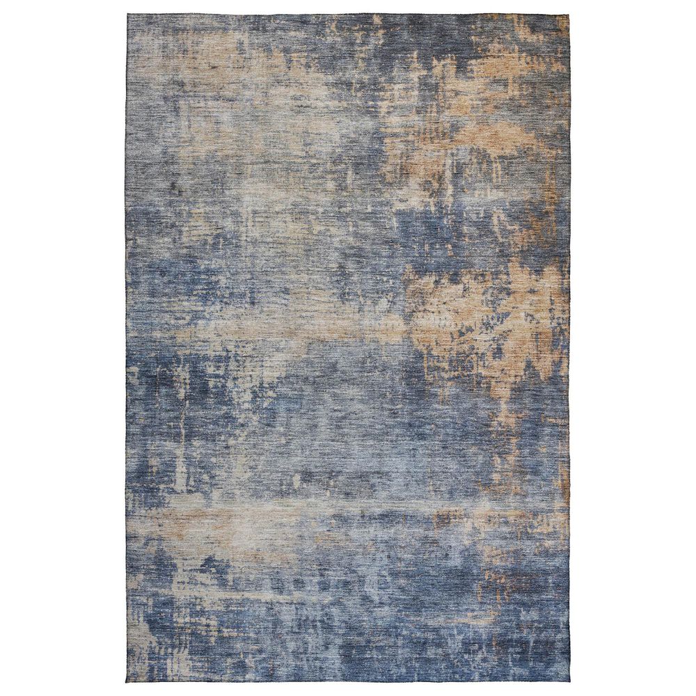 Dalyn Rug Company Nouveau NV25 8" x 10" Denim Indoor/Outdoor Area Rug, , large