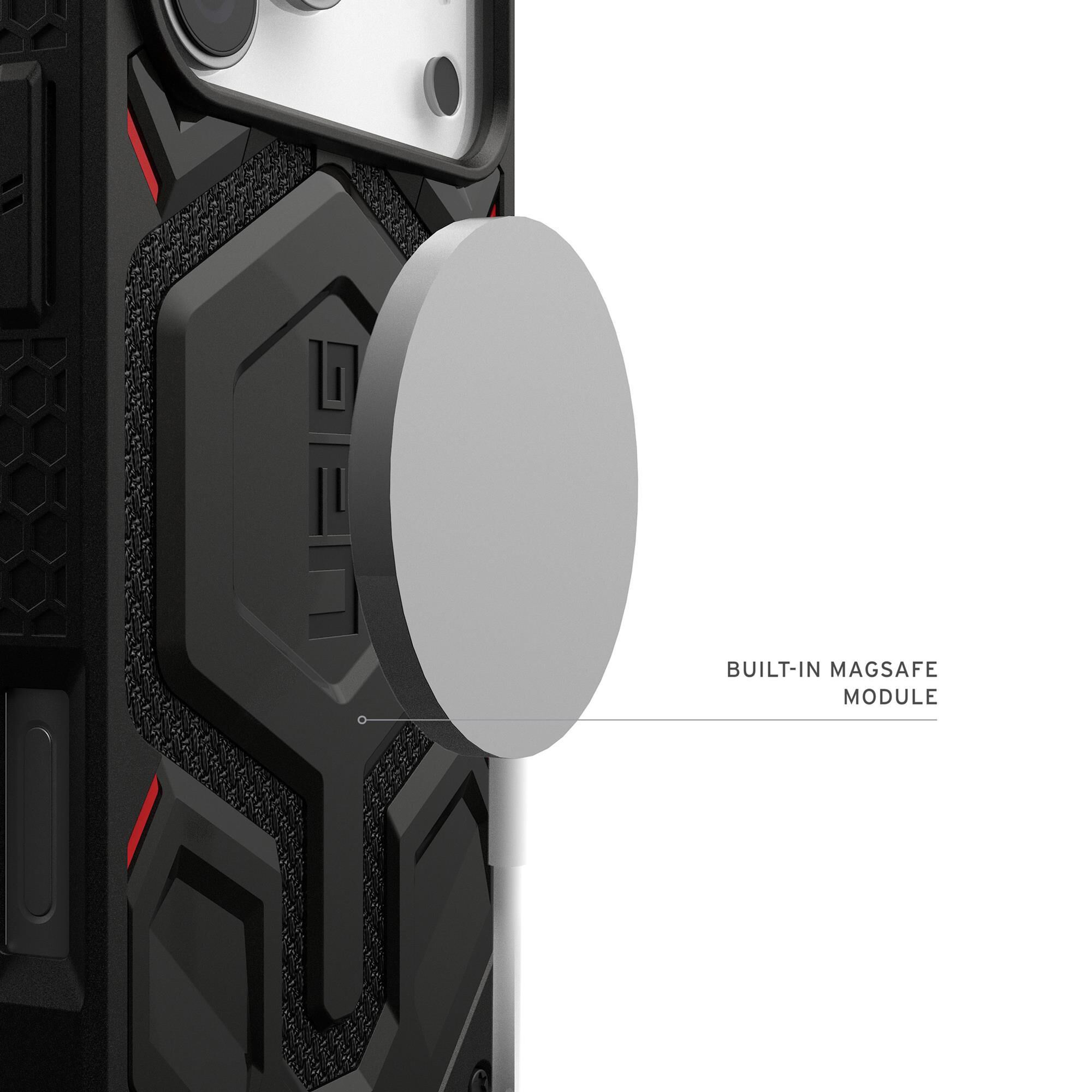 UAG Monarch Pro Case For Apple 2025 Iphone 6.9 Pro Max - Kevlar Black