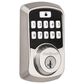 Kwikset Aura Bluetooth Enabled Smart Lock in Satin Nickel, , large
