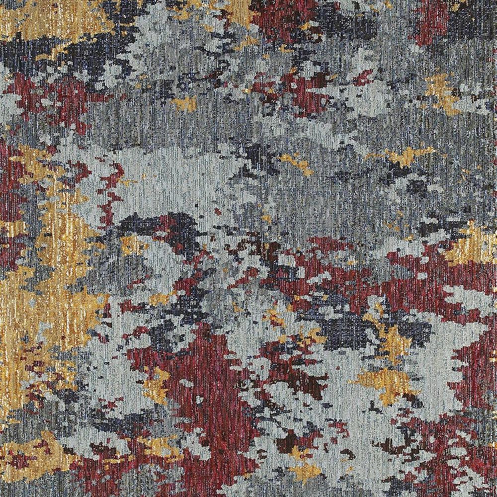 Oriental Weavers Evolution 8036C 10&#39; x 13&#39;2&quot; Blue and Red Area Rug, , large